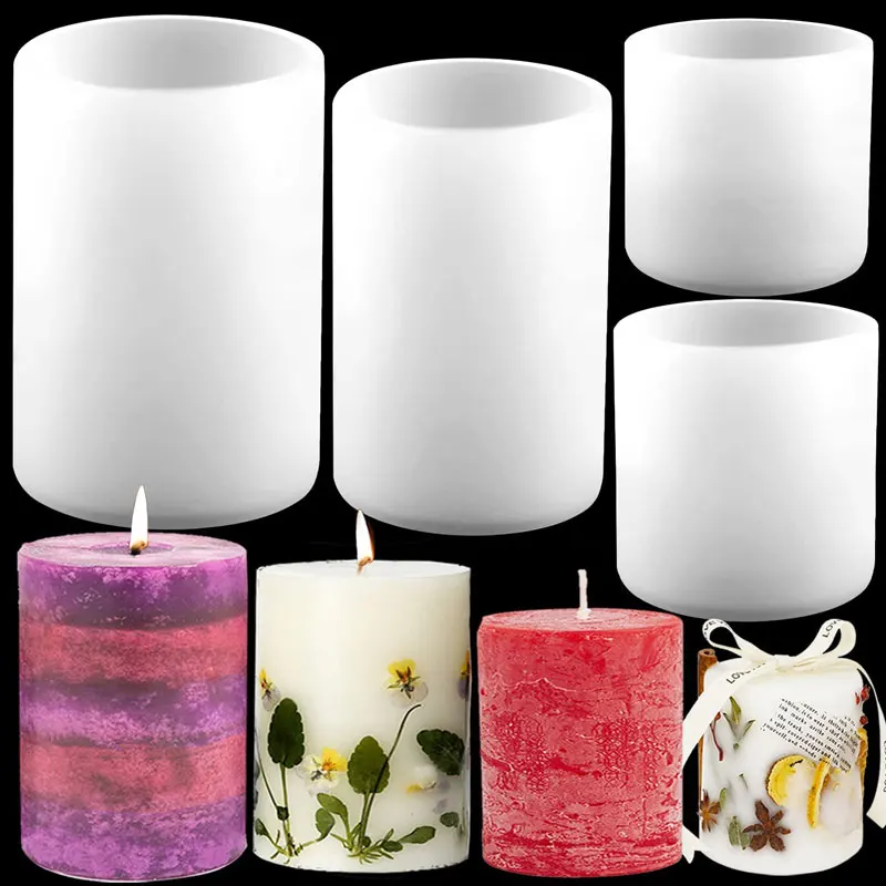 Candle Supplies In Bulk - Xi Lanh Nến Silicon Khuôn Nhựa