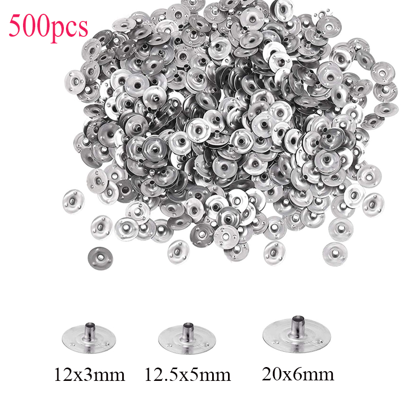 Candle Supplies In Bulk - 100 Chiếc Nến Bấc Kim Loại