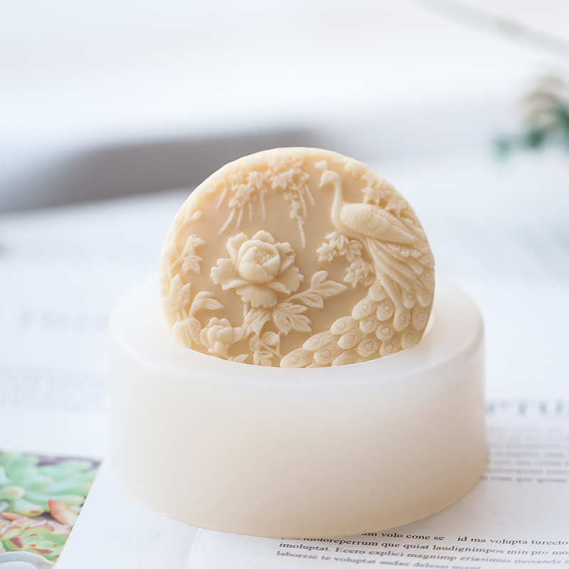 Candle Supplies In Bulk - Chim Công Họa Tiết Hoa Xà