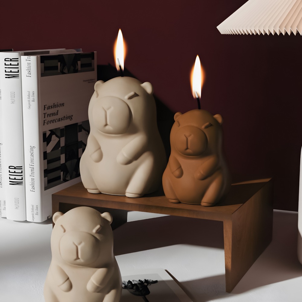 Standing Capybara Scent Candle - đánh giá và giá Candle Supplies In Bulk