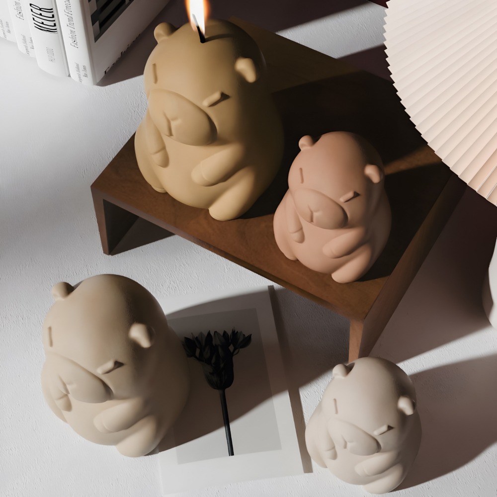 Standing Capybara Scent Candle - đánh giá và giá Candle Supplies In Bulk