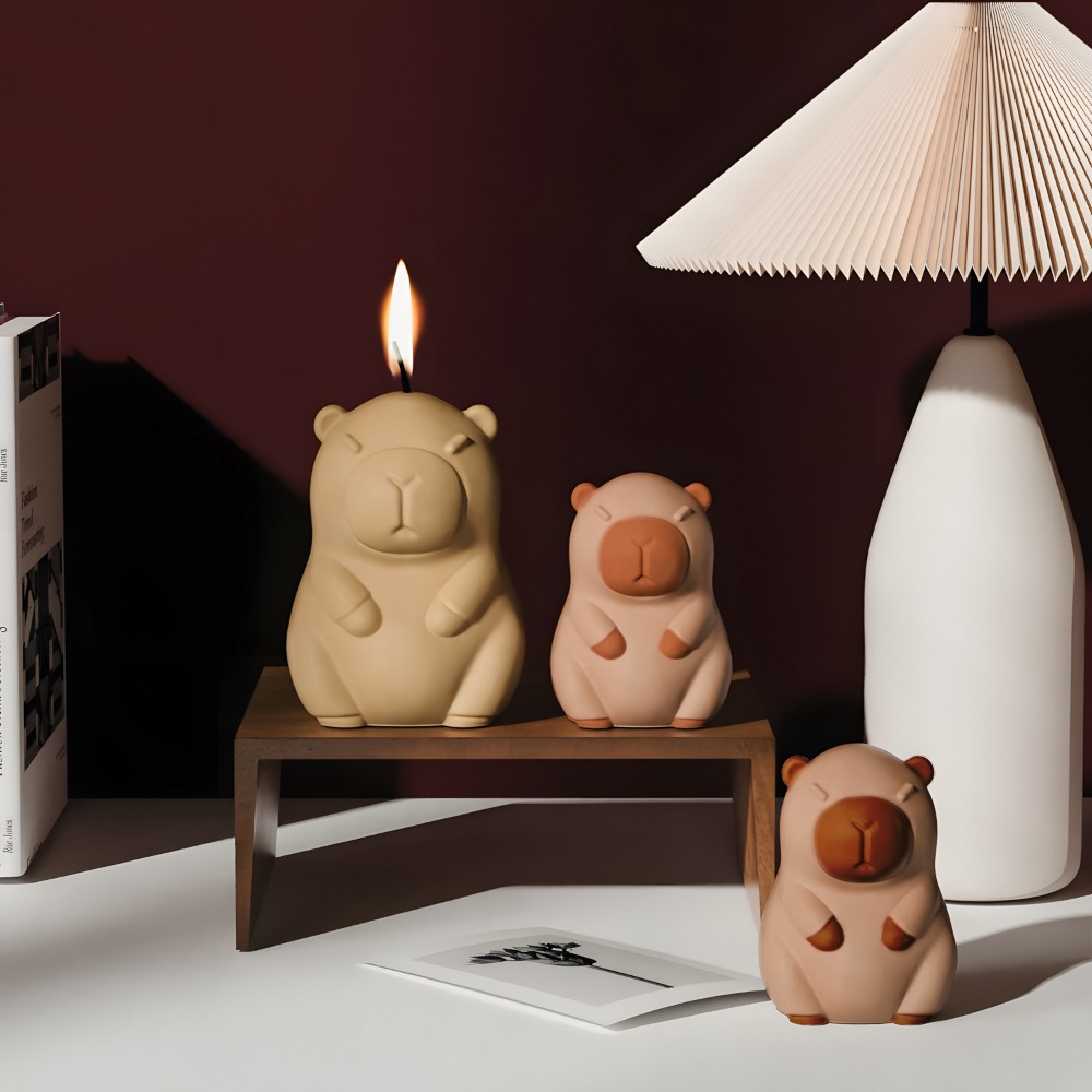 Standing Capybara Scent Candle - đánh giá và giá Candle Supplies In Bulk