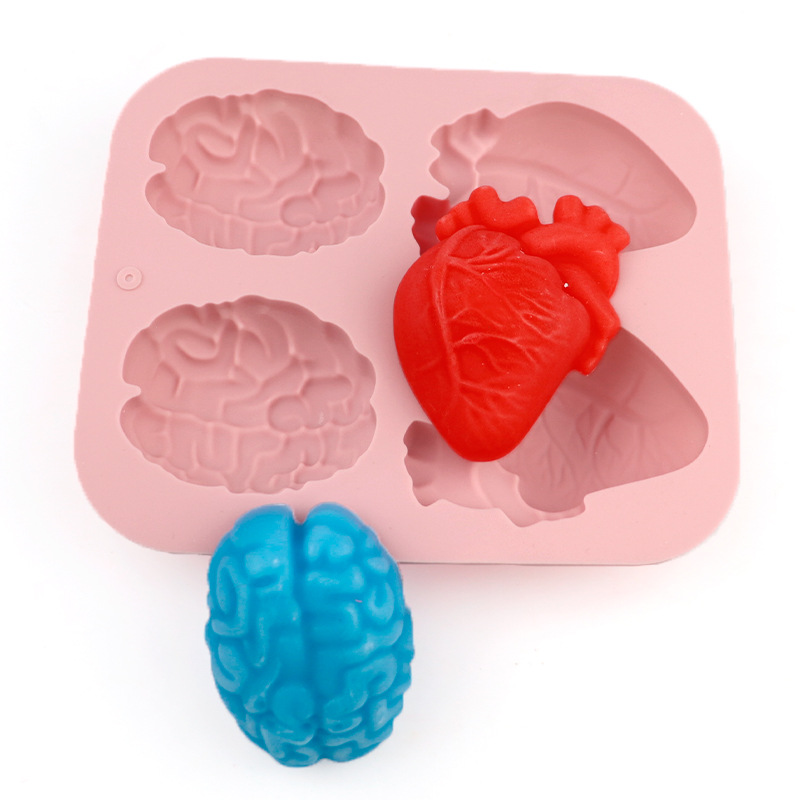 Human Brain And Heart Silicone - đánh giá và giá Candle Supplies In Bulk