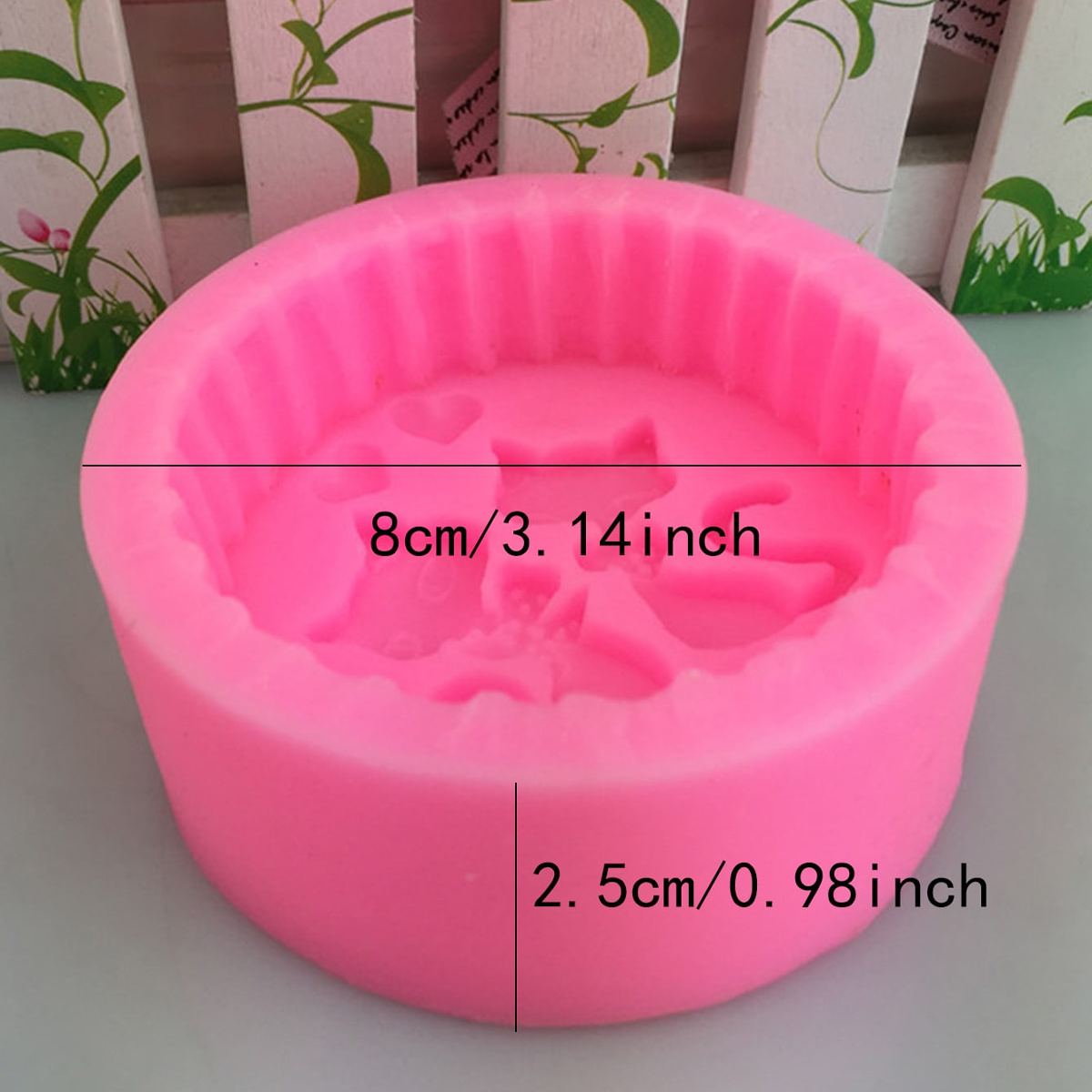 1-Piece Silicone Cat Soap Mold - đánh giá và giá Candle Supplies In Bulk