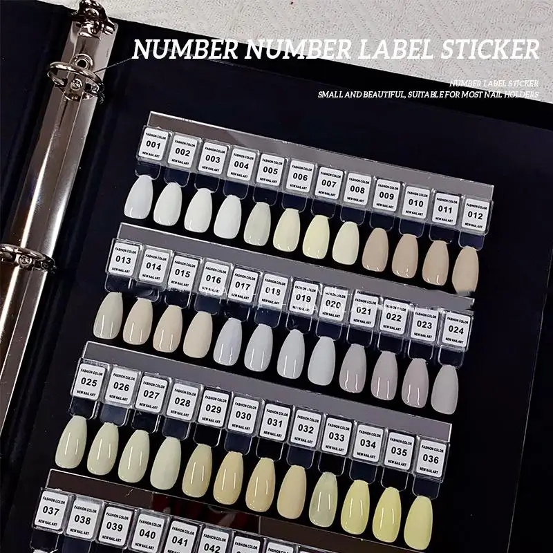 NO.1-240 Nail Polish Number St - đánh giá và giá Sticker Label Template