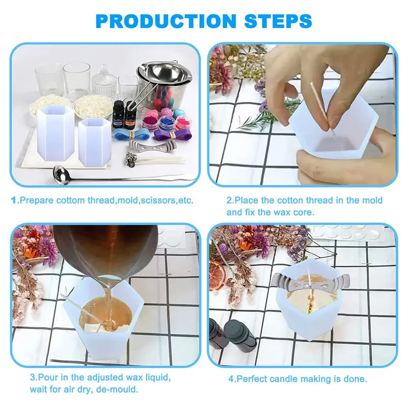 Xi Lanh Nến Silicon Khuôn Nhựa - đánh giá và giá Candle Supplies In Bulk