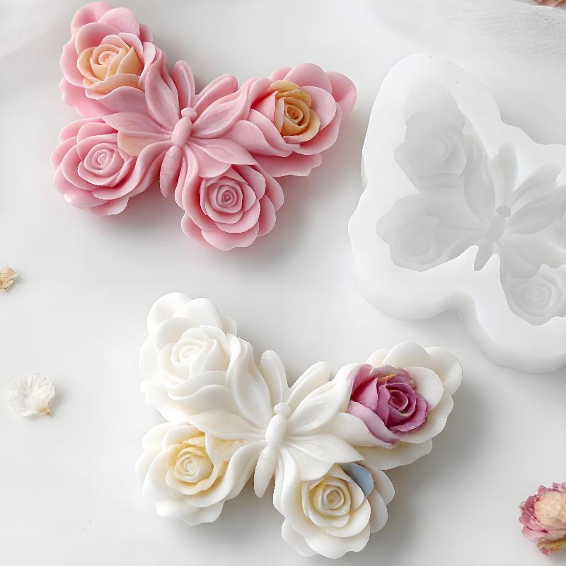 DIY Rose Butterfly Form Silico - đánh giá và giá Candle Supplies In Bulk