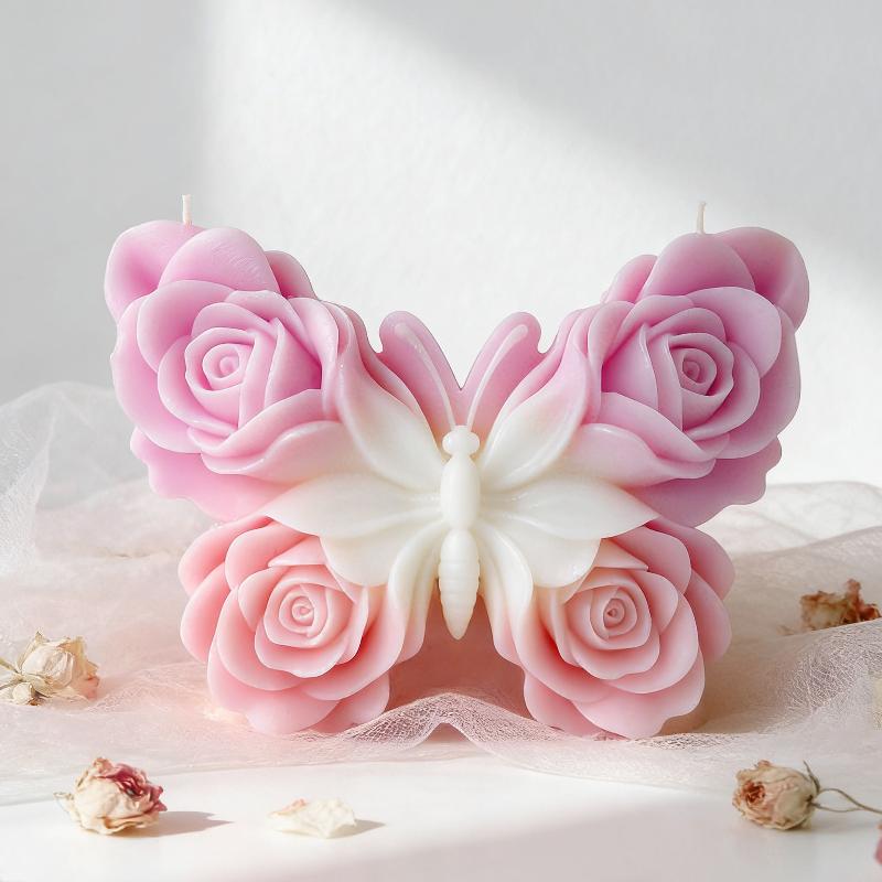 DIY Rose Butterfly Form Silico - đánh giá và giá Candle Supplies In Bulk