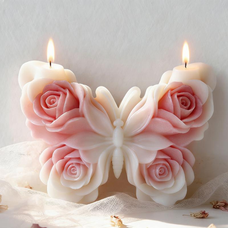 DIY Rose Butterfly Form Silico - đánh giá và giá Candle Supplies In Bulk