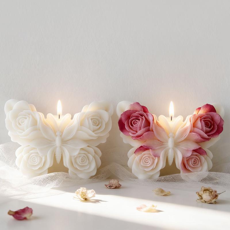 DIY Rose Butterfly Form Silico - đánh giá và giá Candle Supplies In Bulk