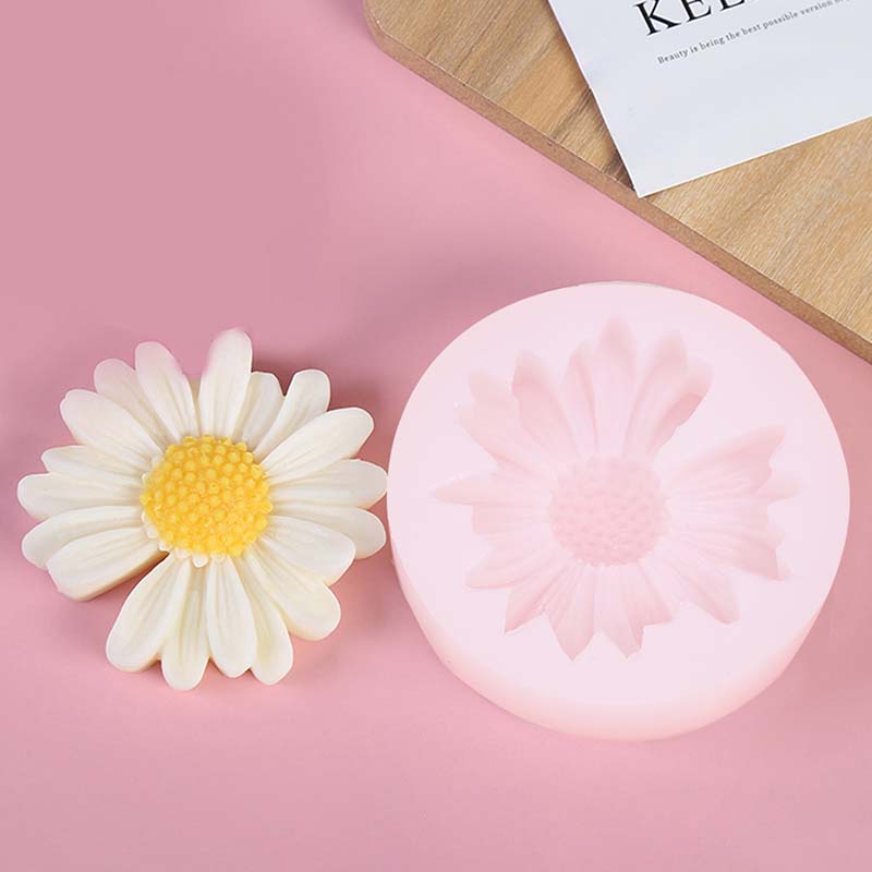 DIY Candle Silicone Mold Daisy - đánh giá và giá Candle Supplies In Bulk
