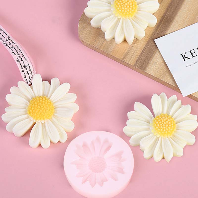 DIY Candle Silicone Mold Daisy - đánh giá và giá Candle Supplies In Bulk